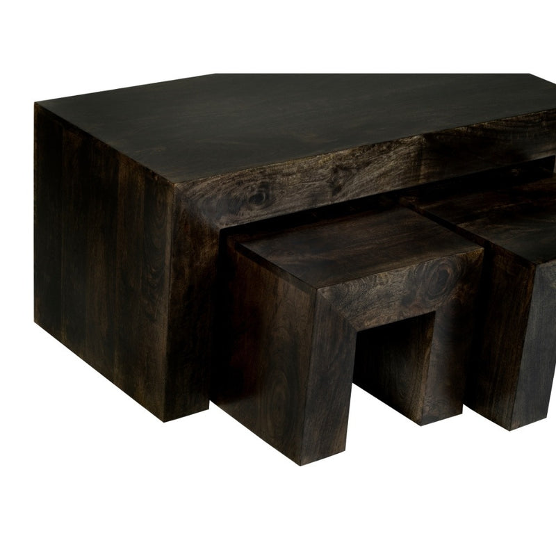 Mango Wood Walnut 100cm Long John