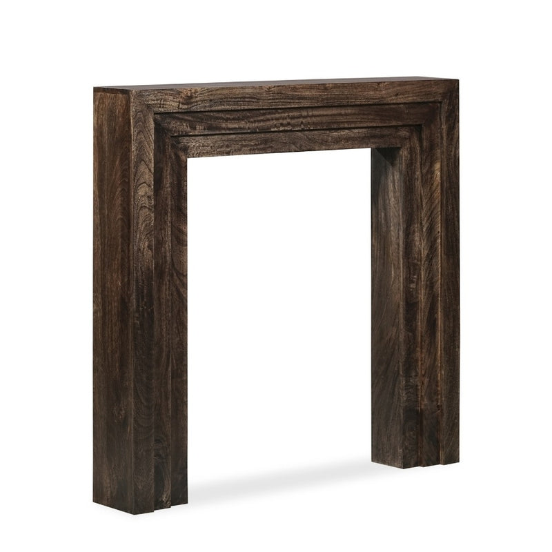 Mango Wood Walnut 118cm Fire Surround