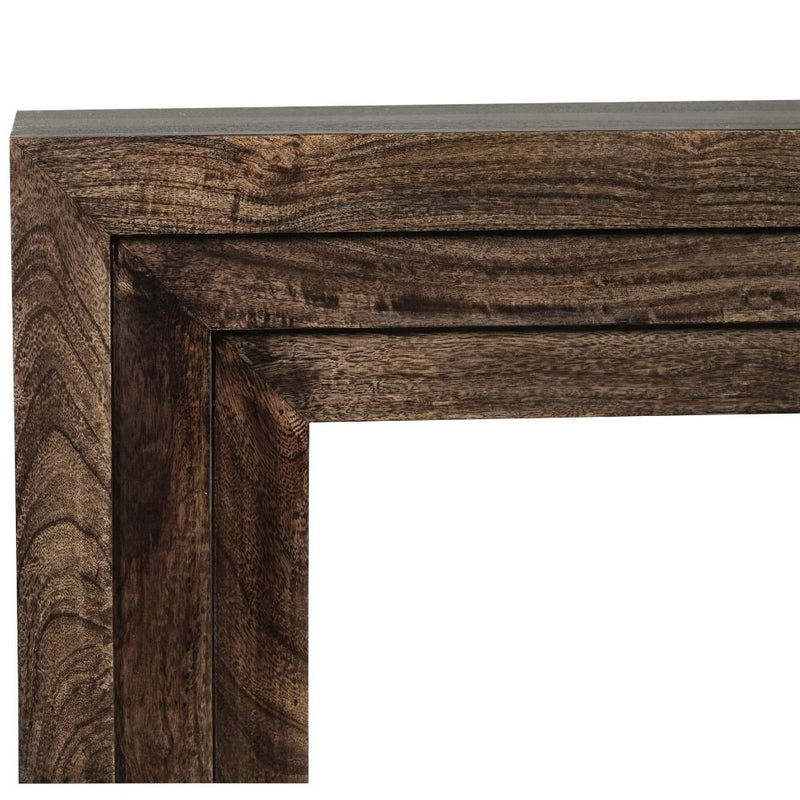 Mango Wood Walnut 118cm Fire Surround
