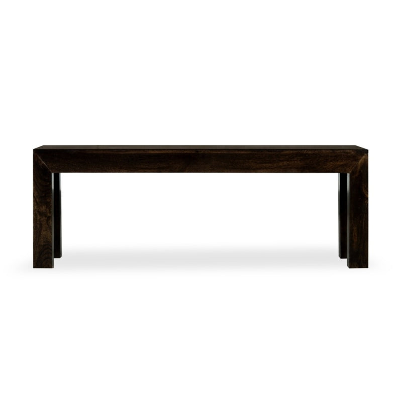 Mango Wood Walnut 130cm Bench