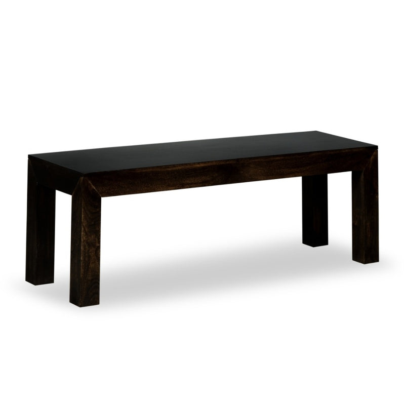 Mango Wood Walnut 130cm Bench