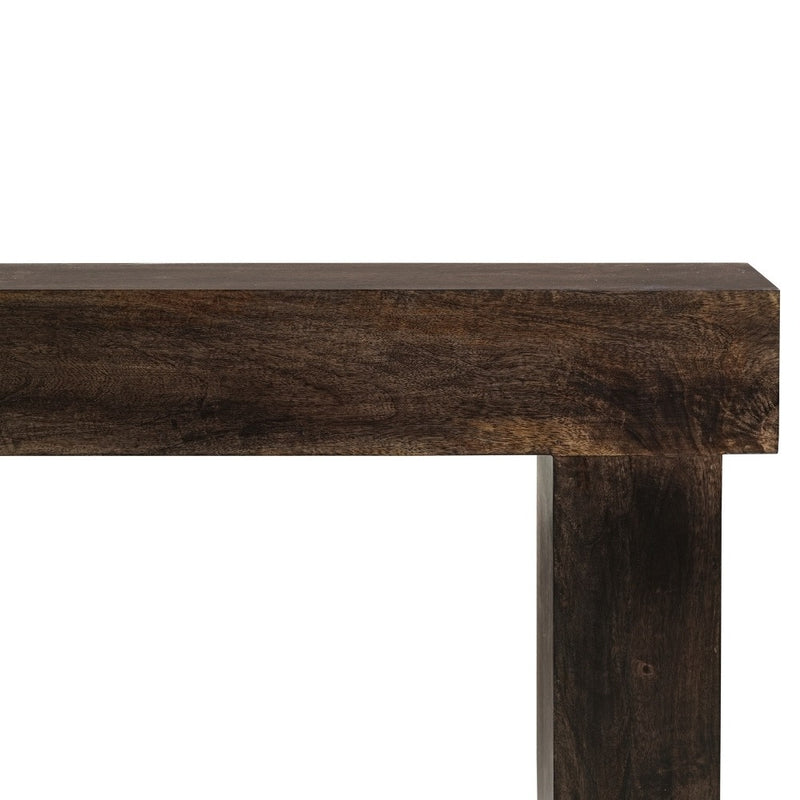 Mango Wood Walnut 131cm Fire Surround