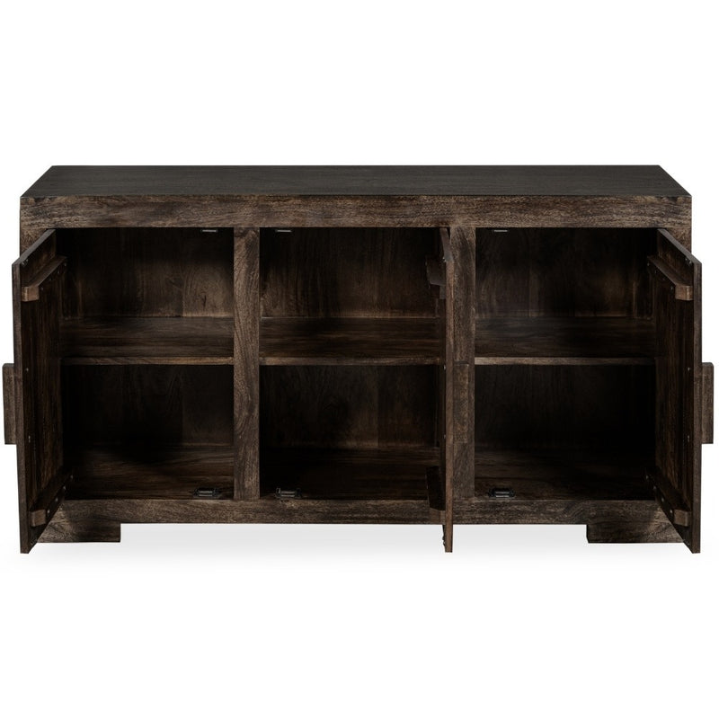Mango Wood Walnut 134cm Sideboard - Due 23rd September
