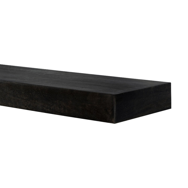 Mango Wood Walnut 80cm Floating Shelf 