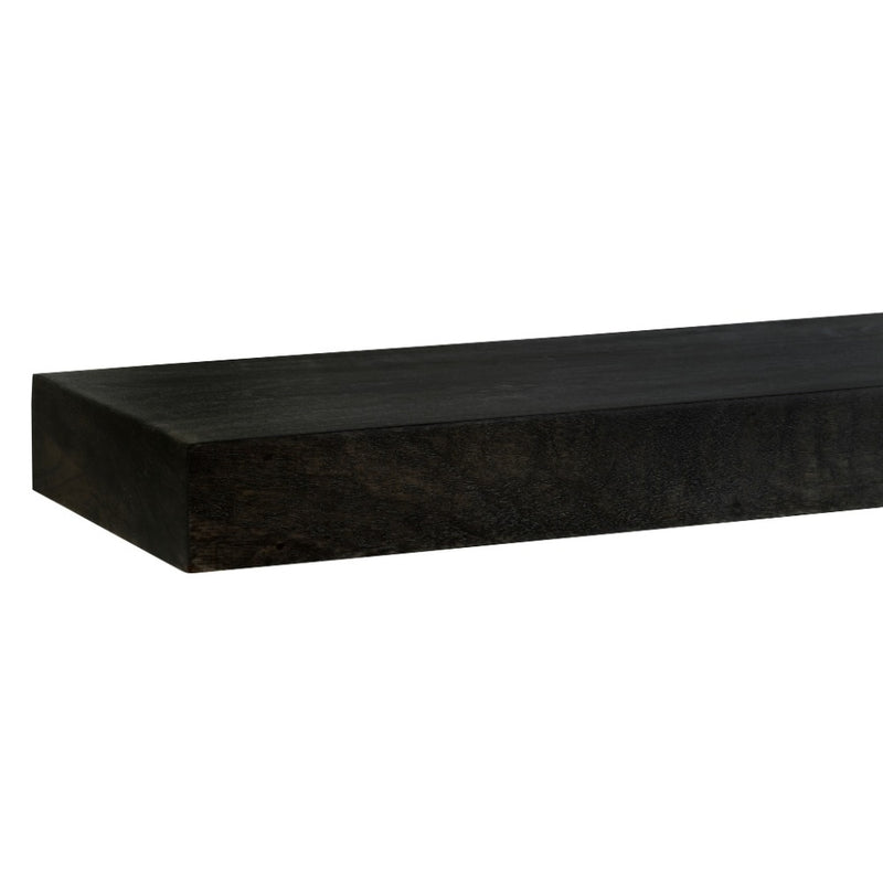 Mango Wood Walnut 80cm Floating Shelf 