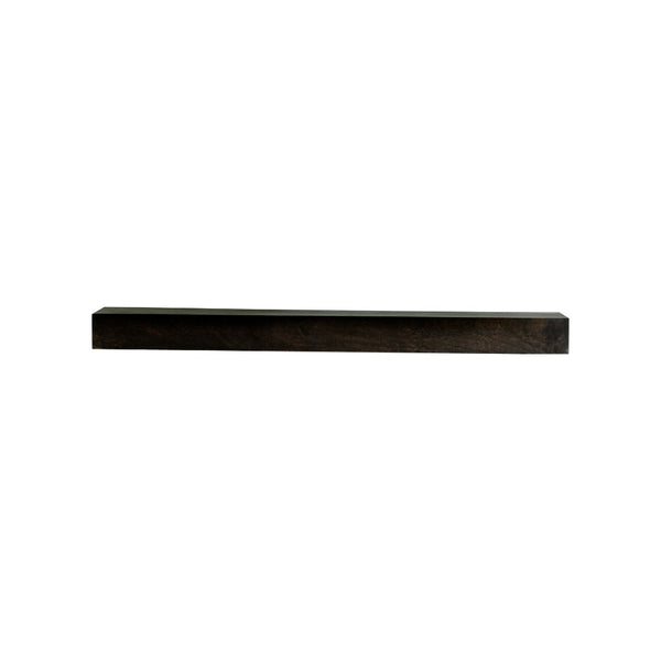 Mango Wood Walnut 80cm Floating Shelf 