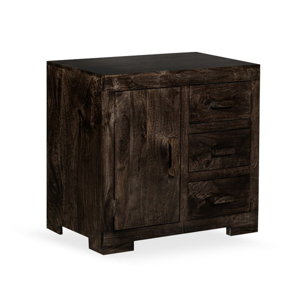 Mango Wood Walnut 80cm Sideboard - Due 23rd September