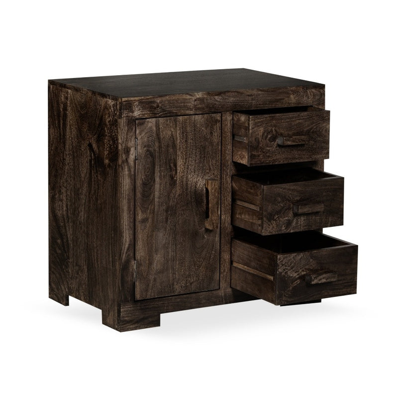 Mango Wood Walnut 80cm Sideboard - Due 23rd September