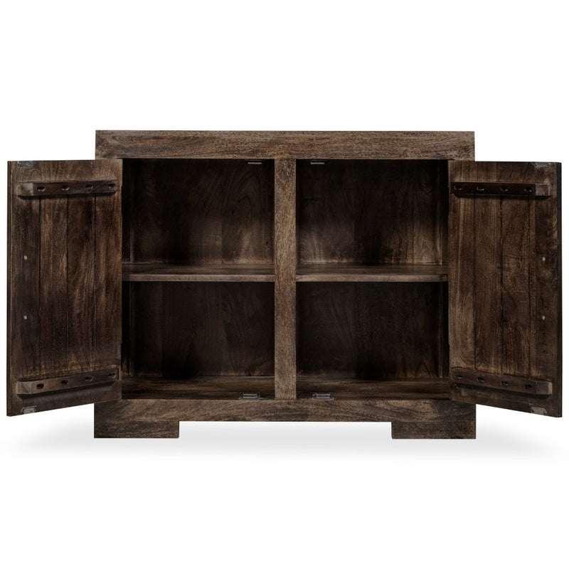 Mango Wood Walnut 90cm Sideboard - Due 7th September
