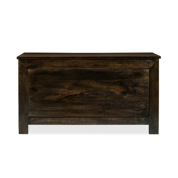Mango Wood Walnut 92cm Blanket Box 