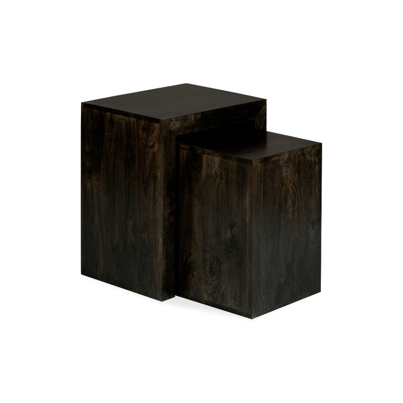 Mango Wood Walnut Cube Nest
