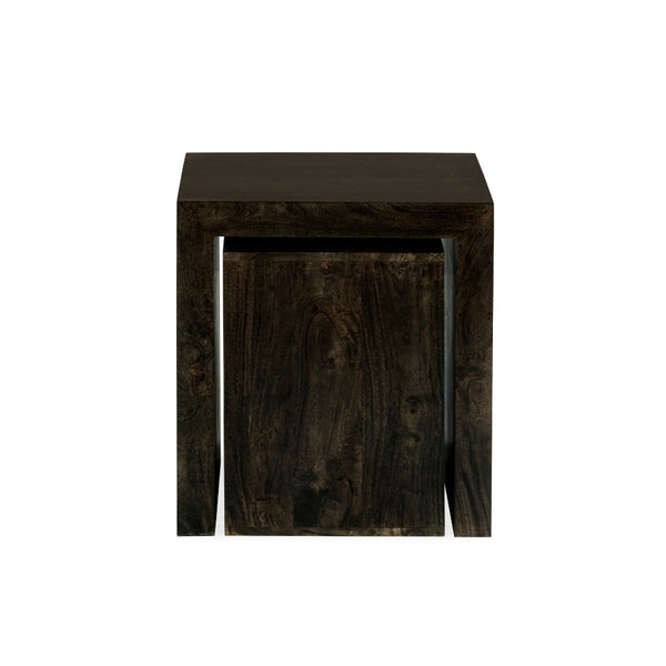 Mango Wood Walnut Cube Nest