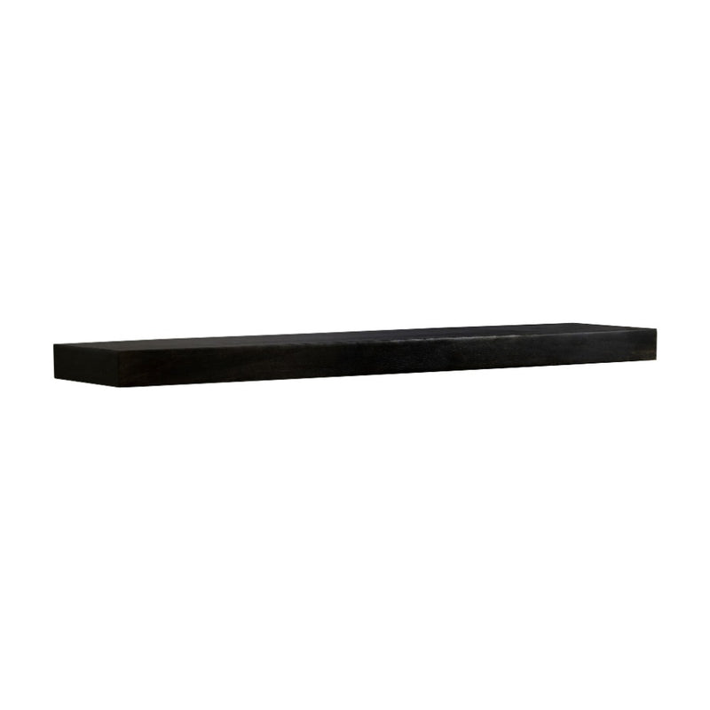 Mango Wood Walnut 110cm Floating Shelf 