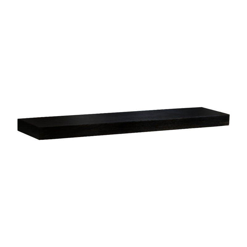 Mango Wood Walnut 110cm Floating Shelf 