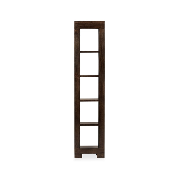 Mango Wood Walnut DVD/CD Storage Unit 