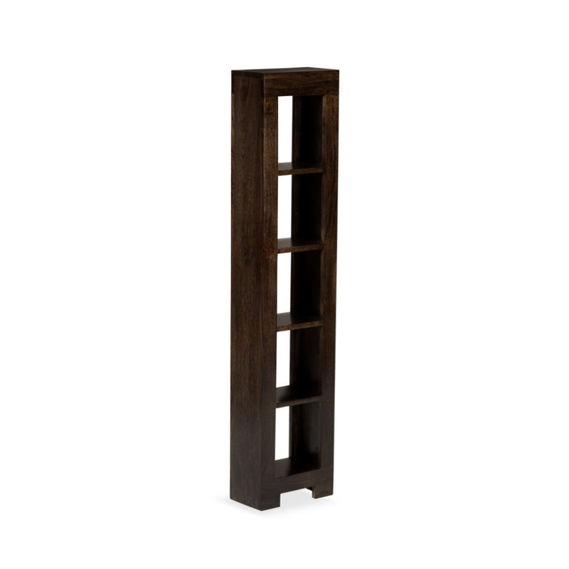 Mango Wood Walnut DVD/CD Storage Unit 