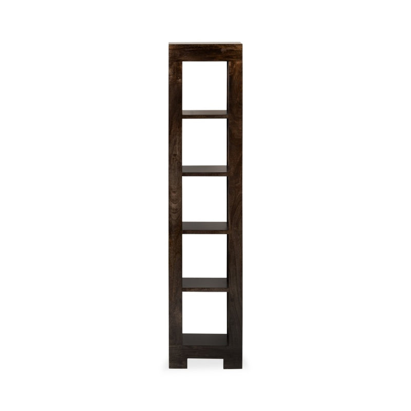 Mango Wood Walnut DVD/CD Storage Unit 