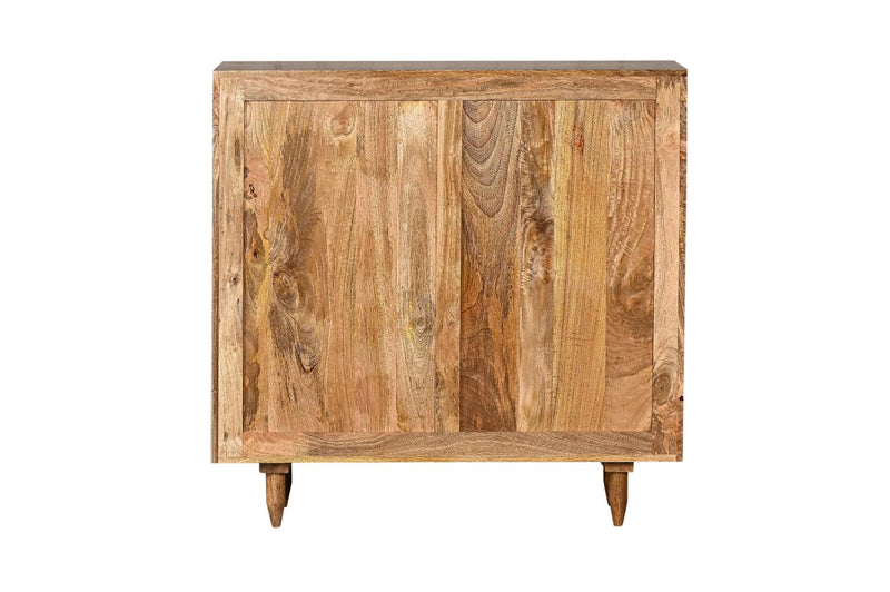 Scandi Mango Low Bookcase