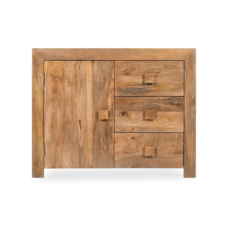 Oak Dakota Mango Wood 96cm Sideboard