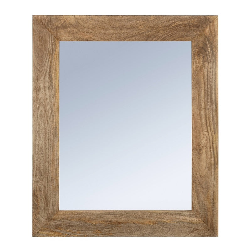Oak Stain Dakota 110cm Large Mirror