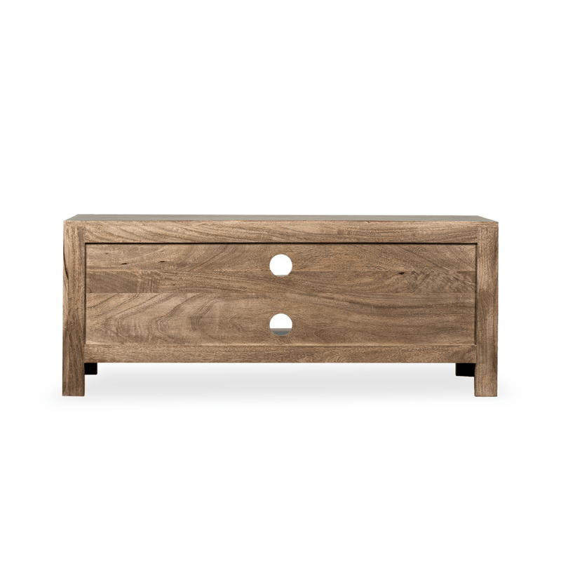 Oak Stain Dakota 125cm Media Unit