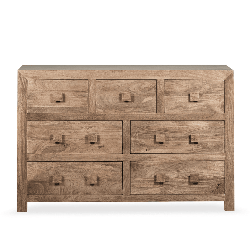 Oak Stain Dakota 135cm Drawers