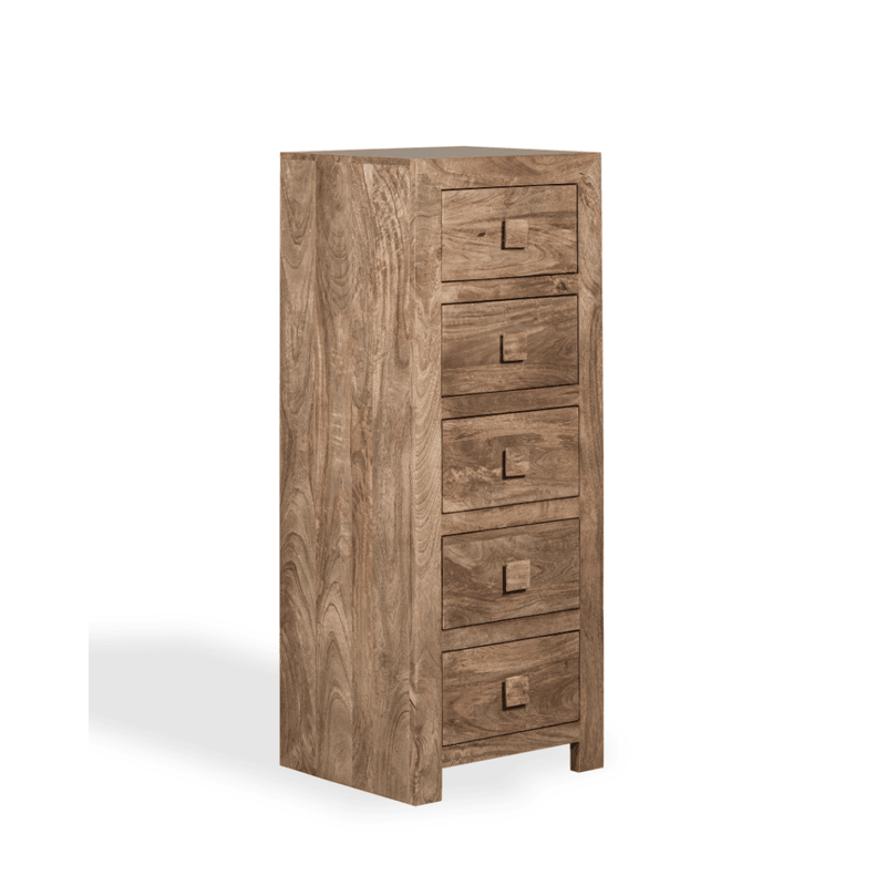 Oak Stain Dakota 46cm Tall Chest