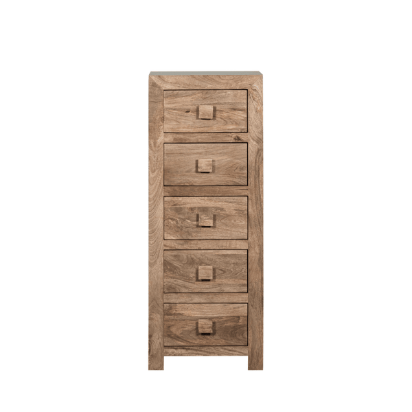 Oak Stain Dakota 46cm Tall Chest