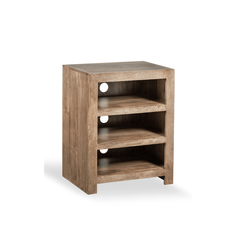 Oak Dakota Small Hi-Fi Unit