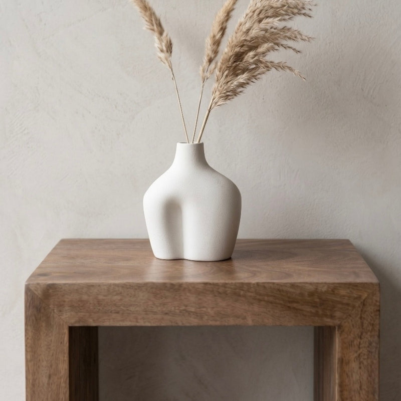 Oak Stain Dakota Mango Wood Rectangular Cube