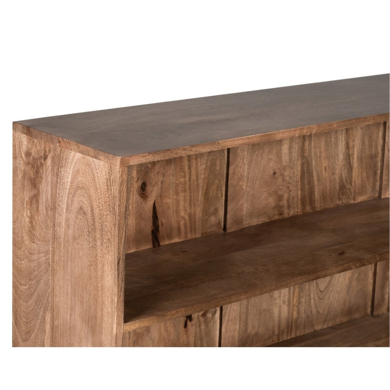 Oak Stain Scandi Mango 100cm Bookcase - In Stock