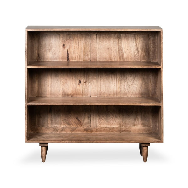 Oak Stain Scandi Mango 100cm Bookcase - In Stock