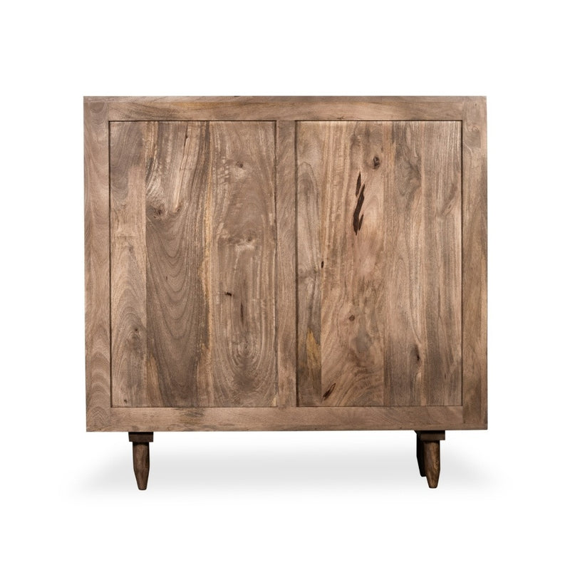 Oak Stain Scandi Mango 100cm Bookcase - In Stock
