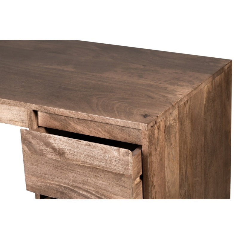 Oak Stain Scandi Mango 126cm Desk - Due 12th August