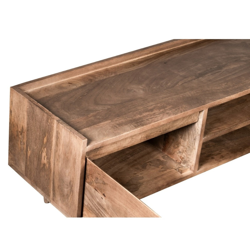 Oak Stain Scandi Mango 145cm Tv Unit - In Stock