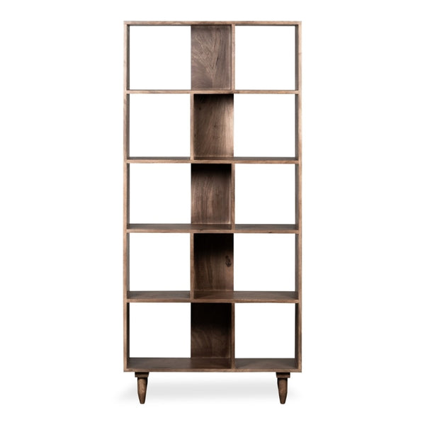Oak Stain Scandi Mango 80cm Bookcase - In Stock
