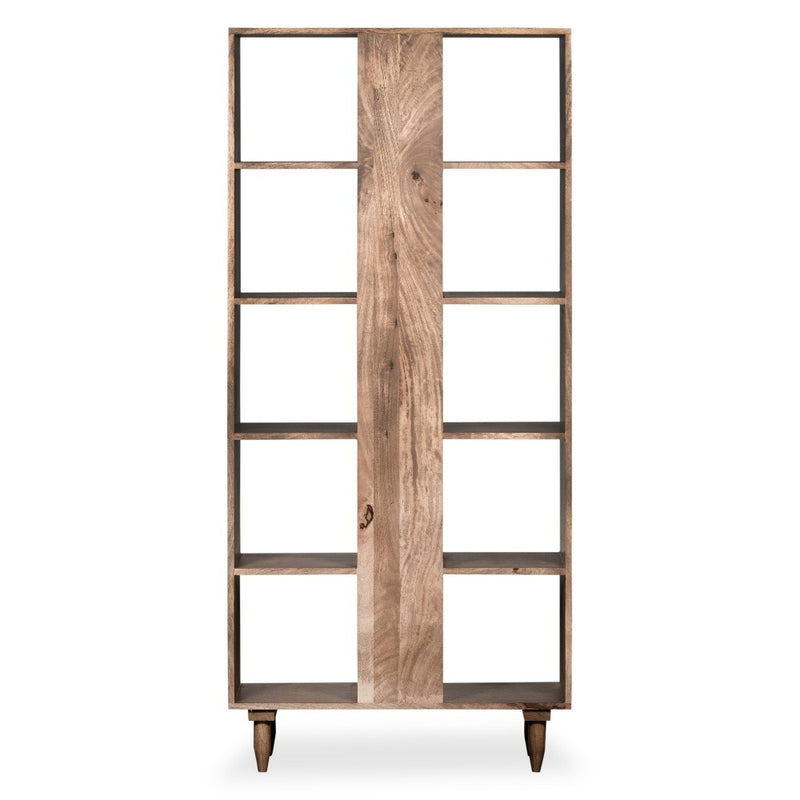 Oak Stain Scandi Mango 80cm Bookcase - In Stock