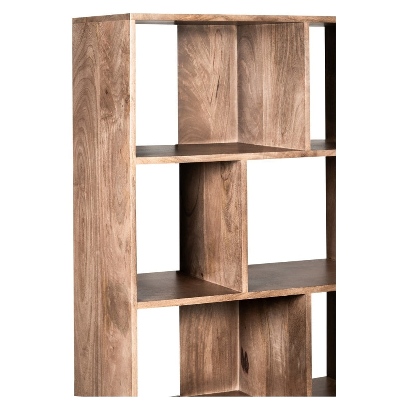 Oak Stain Scandi Mango 80cm Bookcase - In Stock