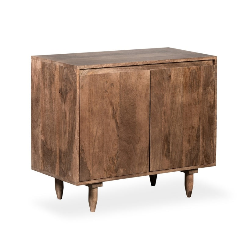 Oak Stain Scandi Mango 85cm Sideboard - In Stock
