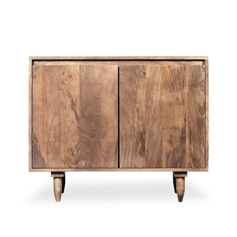 Oak Stain Scandi Mango 85cm Sideboard - In Stock