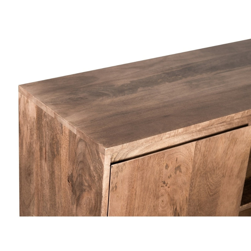 Oak Stain Scandi Mango 85cm Sideboard - In Stock