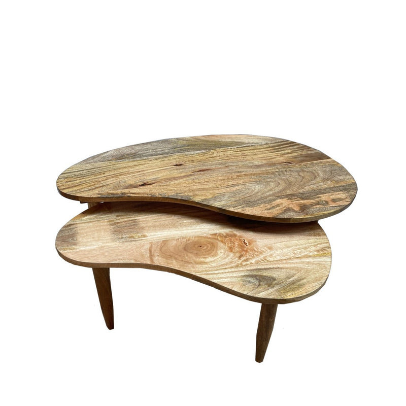 Scandi Mango Kidney Bean Coffee Table