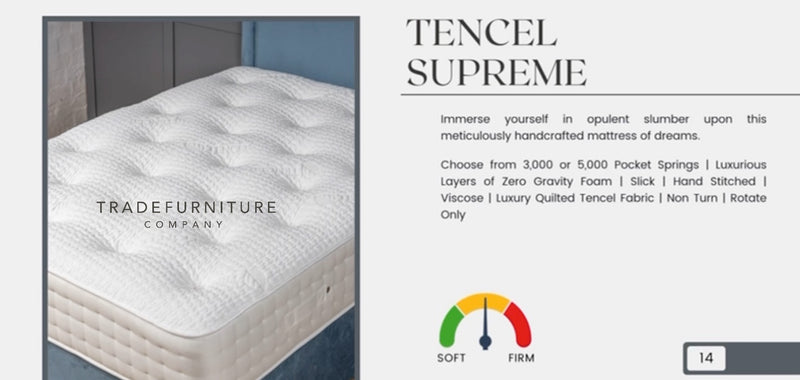 Tencel Supreme Mattress (4 Sizes)