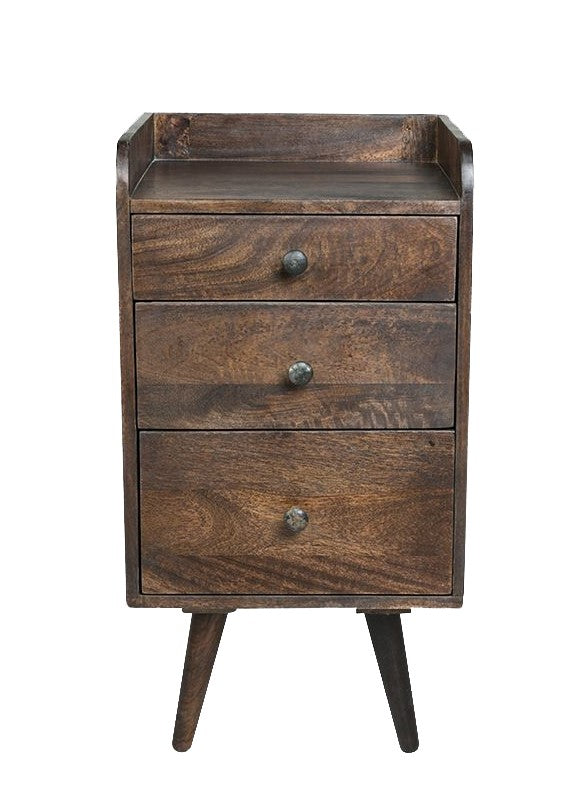 Retro Chic Storage Unit with Handles