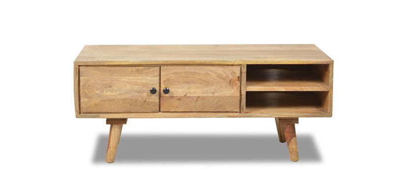 Light Retro Chic TV Stand