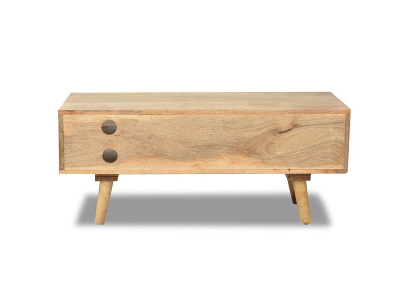 Light Retro Chic TV Stand