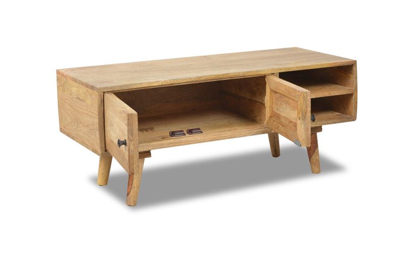 Light Retro Chic TV Stand