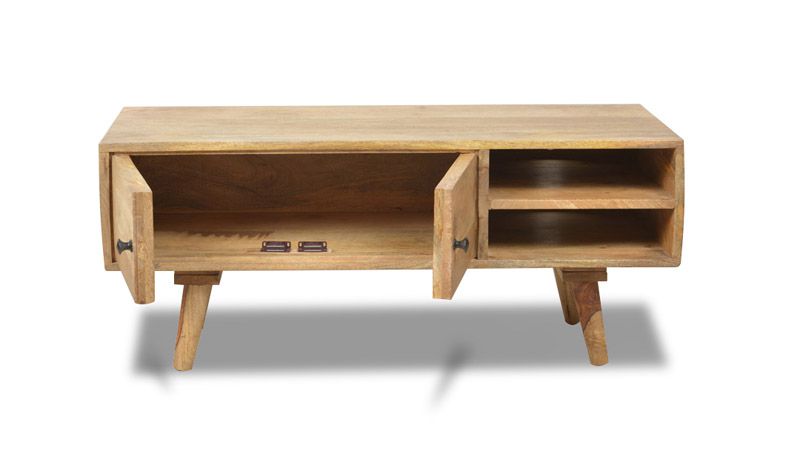Light Retro Chic TV Stand