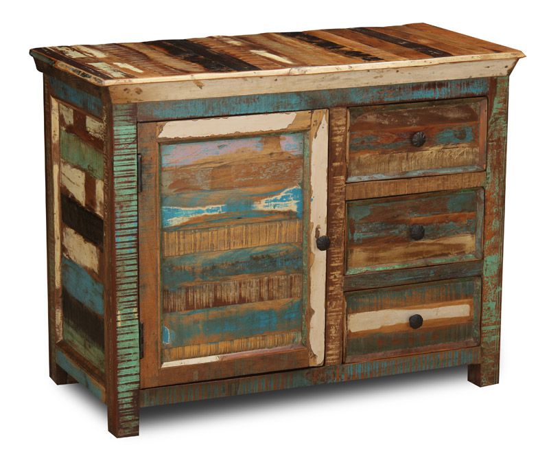 Reclaimed Indian Small Sideboard