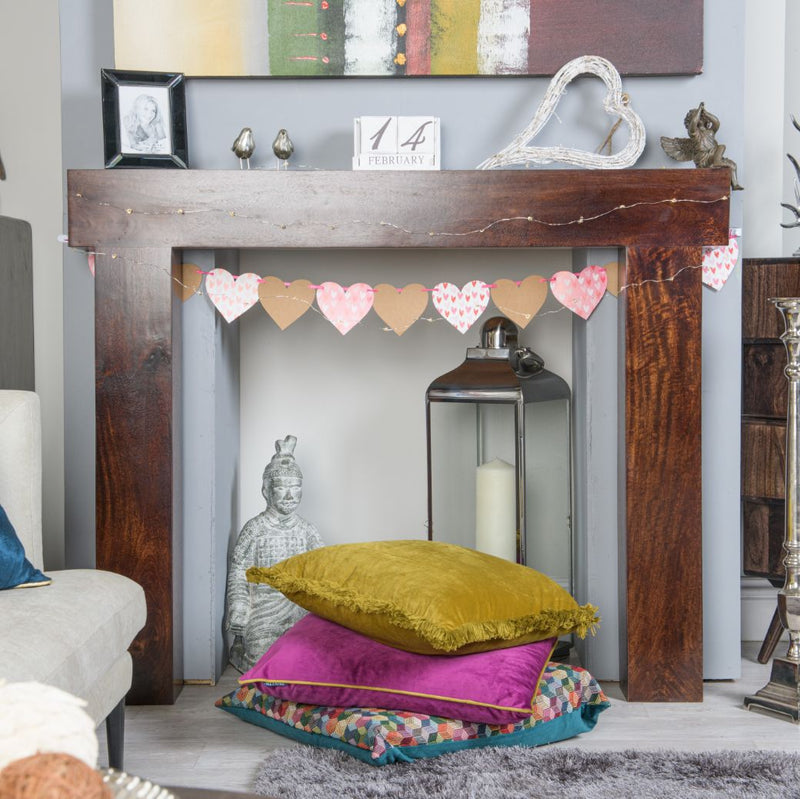 Mango Wood Fire Surround